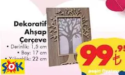 DEKORATİF AHŞAP ÇERÇEVE DEKORATİF AHŞAP ÇERÇEVE